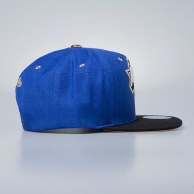 Czapka Mitchell & Ness snapbeck New York Knicks royal Gold Tip