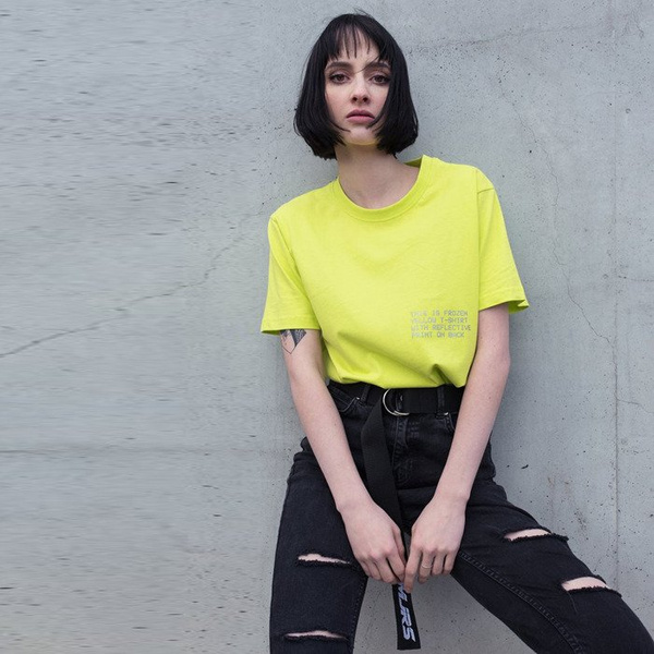 Majors koszulka damska Neo Tee toxic green