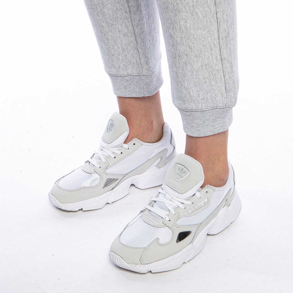 Damskie spodnie dresowe Champion Lightweight Reverse Weave Cuffed Joggers szare