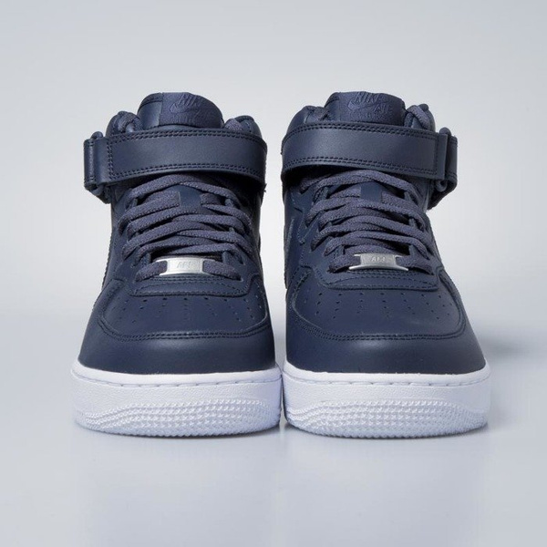 Sneakers buty Nike Air Force 1 Mid '07obsidian / obsidian - white 315123-415