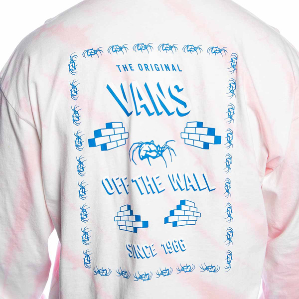 Koszulka Longsleeve Vans Widow Maker Tie różowa