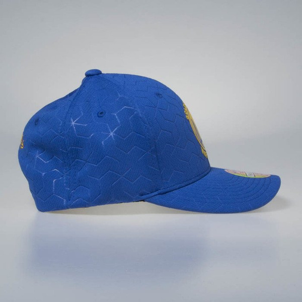 Czapka Mitchell & Ness Snapback Golden State Warriors blue Debossed Stretch SB