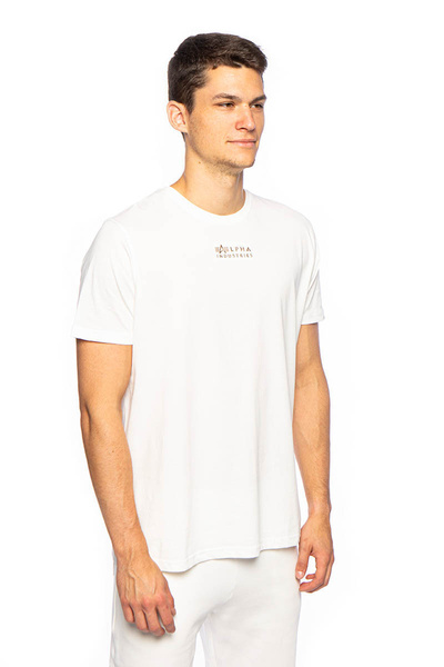 Koszulka Alpha Industries Organics EMB T-shirt biała