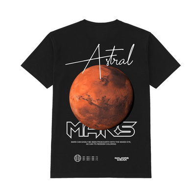 Koszulka Majors Mars T-shirt czarna