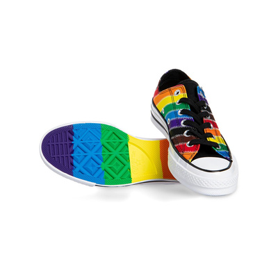Sneakers Converse Chuck Taylor All Star 70 Ox Pride white/white/black/dark r (167756C)