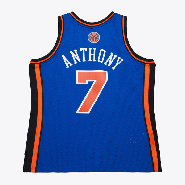 Koszulka Mitchell & Ness NBA Dark Jersey New York Knicks Carmelo Anthony #7 royal