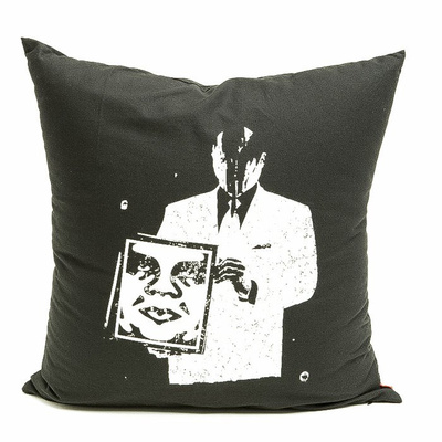 Obey Corporate Violence Pillow black
