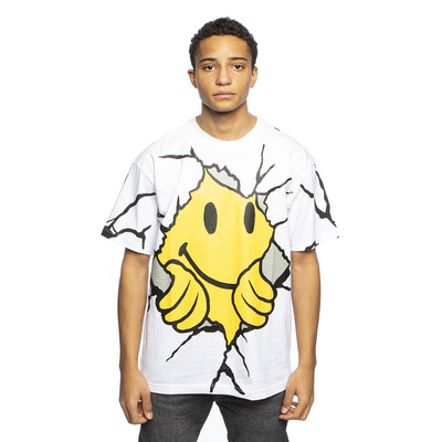 T-shirt Chinatown Market Smiley Dry Wall Breaker Tee white