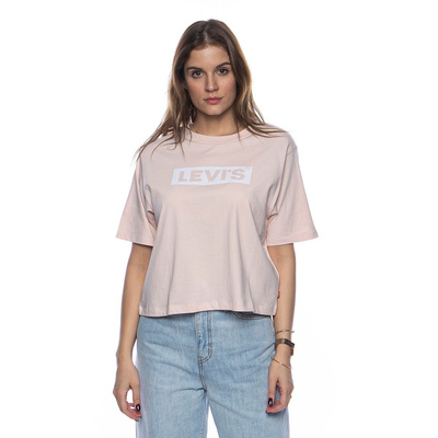 Levi's T-shirt WMNS The Perfect Tee Box Tab light pink