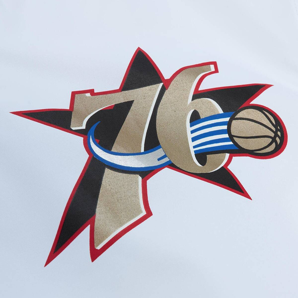 Kurtka Mitchell & Ness Philadelphia 76ers #3 Allen Iverson Player Burst Warm Up Jacket multi/white