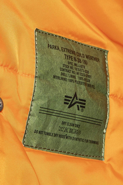 Kurtka zimowa Alpha Industries N3B VF 59 Jacket khaki