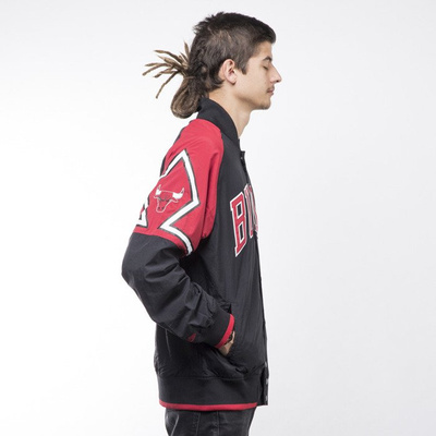 Kurtka Mitchell & Ness jacket Chicago Bulls black NBA Nothing But Net Warm Up