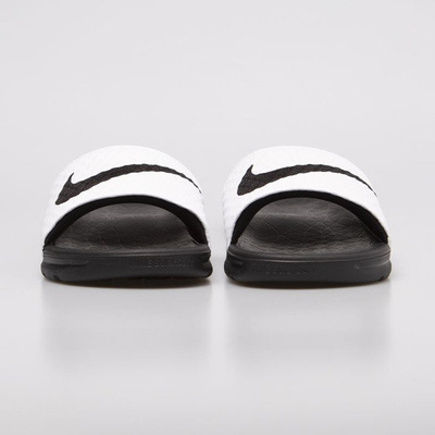 Nike sliders Benassi Solarsoft white / black (705474-100)