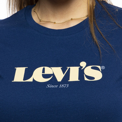 WMNS T-shirt Levi's The Perfect Tee New Logo blue