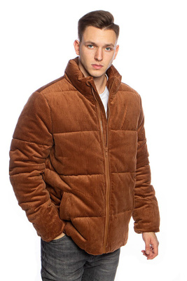 Kurtka zimowa Urban Classics Boxy Puffer Jacket brązowa