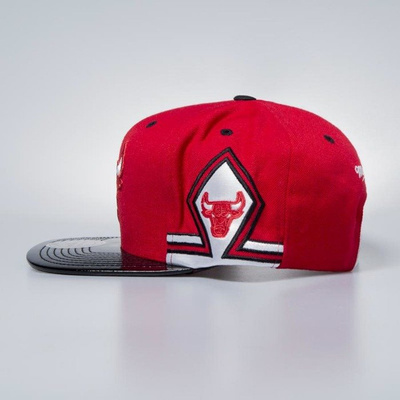 Czapka Mitchell & Ness snapbeck Chicago Bulls red Red Hok 11