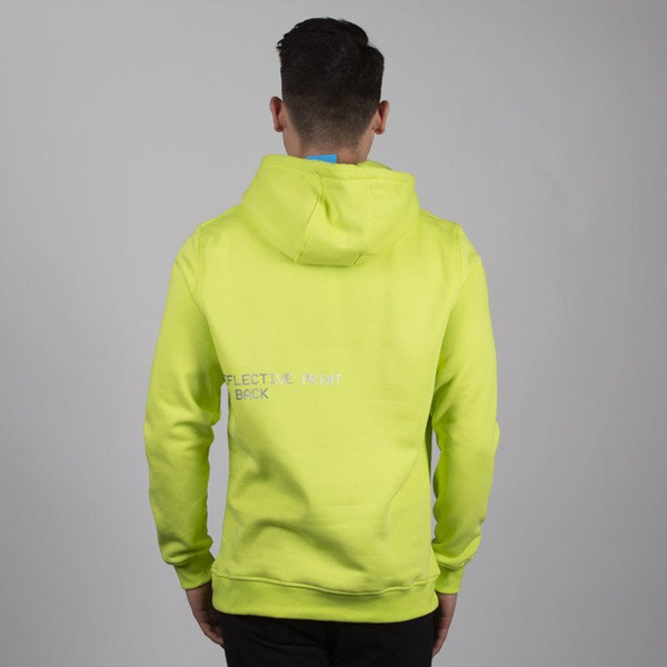Majors bluza Neon Hoodie toxic green