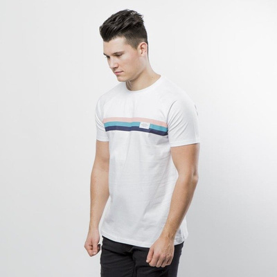 PLNY T-shirt Stripes - white
