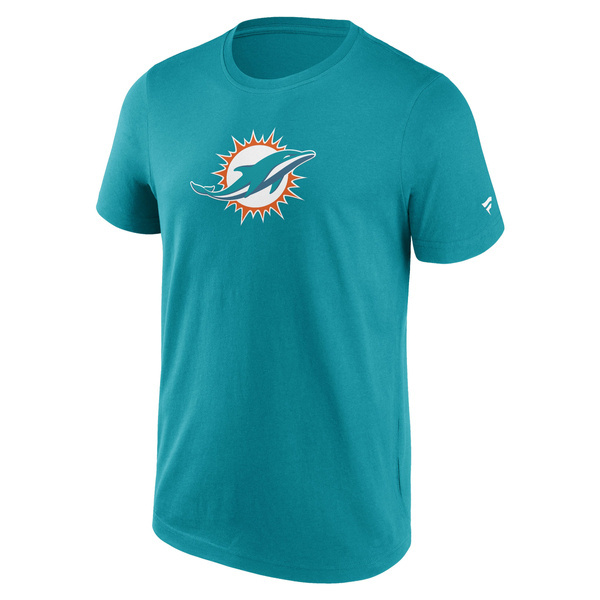 Fanatics NFL Primary Logo Graphic Tee Miami Dolphins new aqua