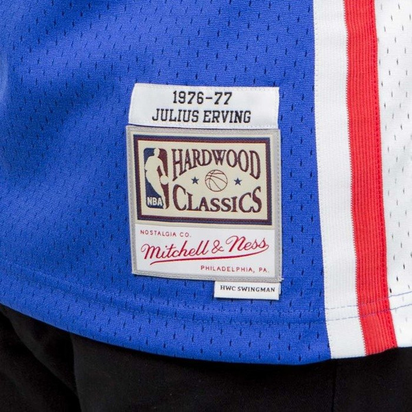 Koszulka Mitchell & Ness Philadelphia Sixers #6 Julius Erving blue Swingman Jersey