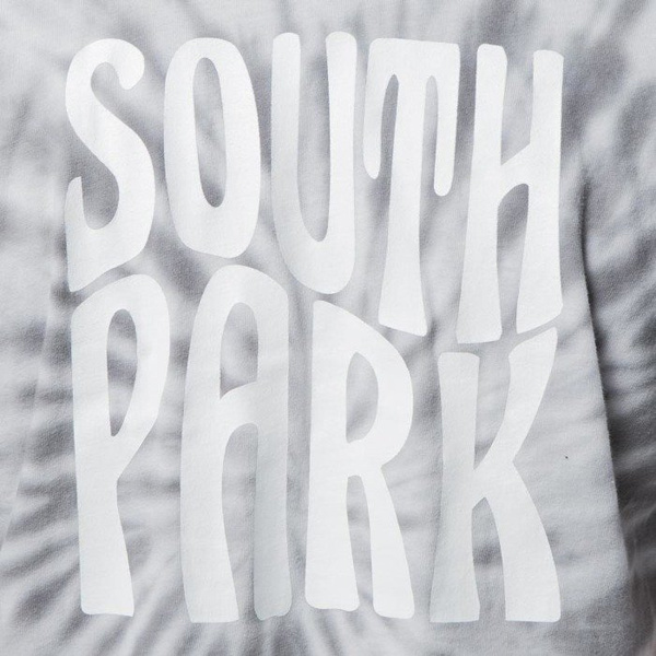 Koszulka Huf SP Trippy Tie Dye T-shirt black SOUTH PARK EDITION