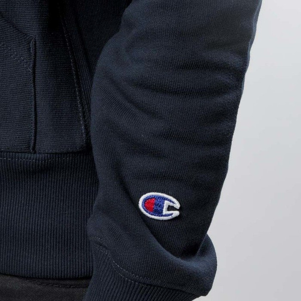 Bluza damska Champion Sweatshirt Reverse Weave Hoody navy 110035/F17/BS501