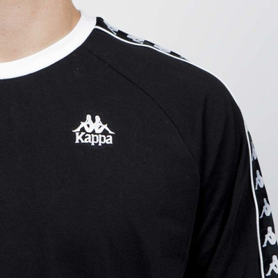 Kappa koszulka longsleeve Banda Auyen black-white