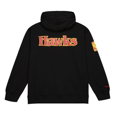 Mitchell & Ness sweatshirt Atlanta Hawks NBA Team OG Fleece 2.0 black