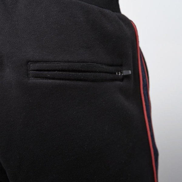 Cayler & Sons spodnie dresowe Black Label Worldwide Classic Sweatpants black / red