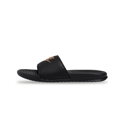 Klapki Nike Benassi JDI black/metallic gold (343880-016)
