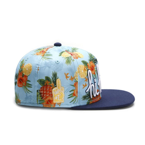 Cayler & Sons White Label snapback czapka Hi Haters Cap light blue / navy WL-CAY-SU16-21