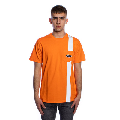 Koszulka HUF Safety S/S Pocket Tee pomarańczowa