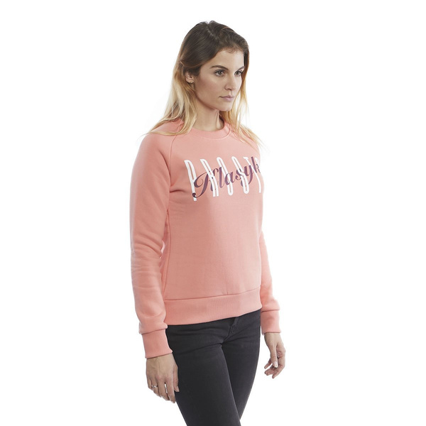 Bluza damska Prosto Klasyk Crewneck Dance light pink