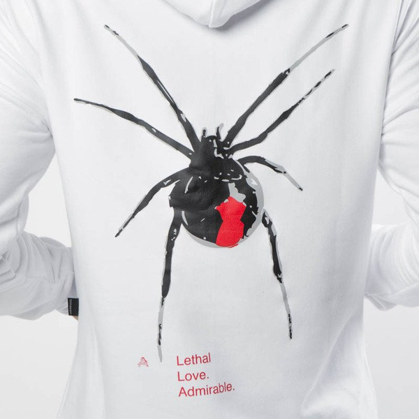 Admirable Bluza Hoodie Lethal white