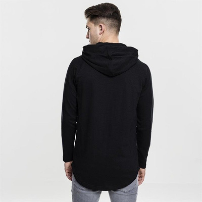 Urban Classics Long Shaped Terry Hoody black TB1779