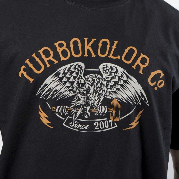 Koszulka Turbokolor T-Shirt Crest ST black
