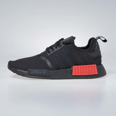Sneakers buty Adidas Originals NMD_R1 core black / lush red (B37618)