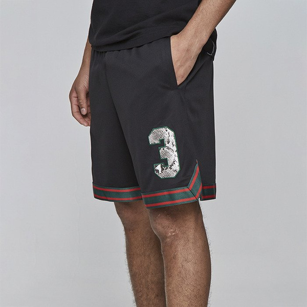Szorty Cayler & Sons BLACK LABEL CSBL Constrictor MeschShorts black / mc