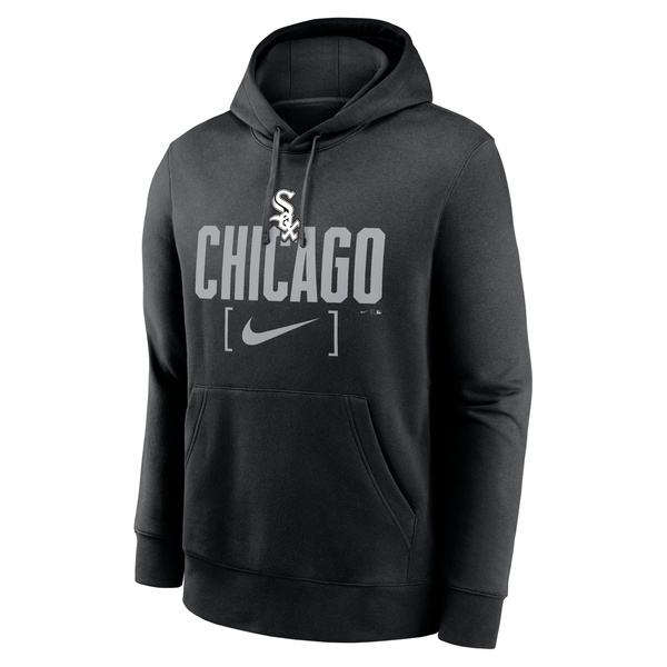 Bluza Nike Men's MLB Club Slack Fleece Hood Chicago White Sox black