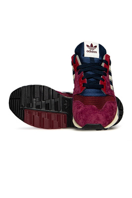 Sneakers Adidas Originals ZX 420 Shoes maroon/off white/collegiate navy