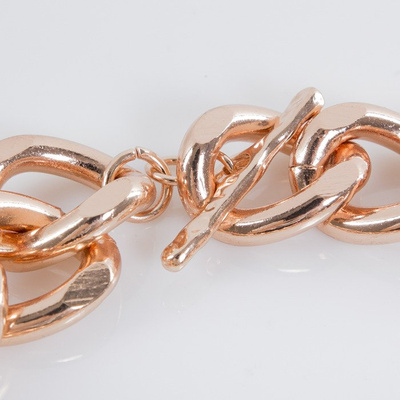 Stussy chain No. 4 Lock Necklace rose gold