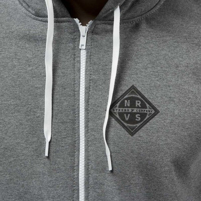 Nervous sweatshirt ZIP Hood Sphere grey