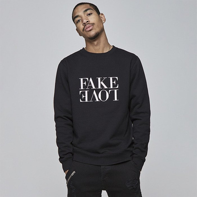 Cayler & Sons WHITE LABEL Sweatshirt WL Fake Love black / white