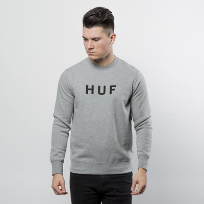 Bluza HUF Original Logo Crew heather grey