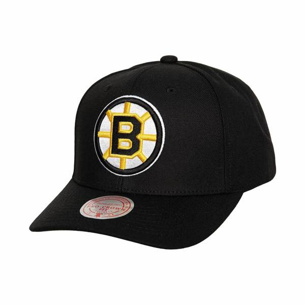 Czapka Mitchell & Ness snapback NHL Boston Bruins Team Ground 2.0 Pro Snapback czarna