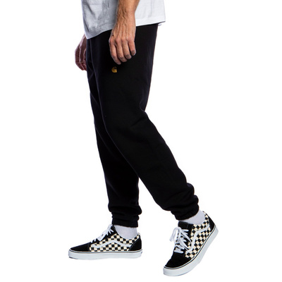 Carhartt Chase Sweatpants black/gold
