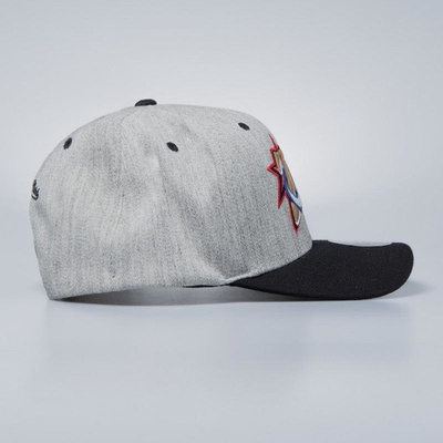 Cap Mitchell & Ness snapback Philadelphia 76ers grey / black Team Logo 2-Tone