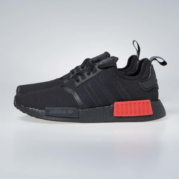 Sneakers buty Adidas Originals NMD_R1 core black / lush red (B37618)