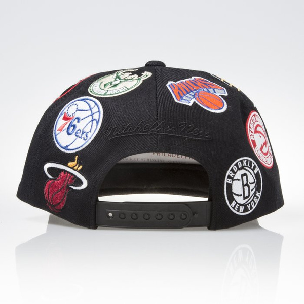 Mitchell & Ness czapka snapback NBA Eastern black ALL OVER EU879
