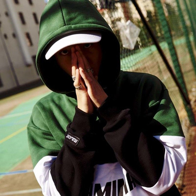 Majors bluza Hoodie Stamina III green